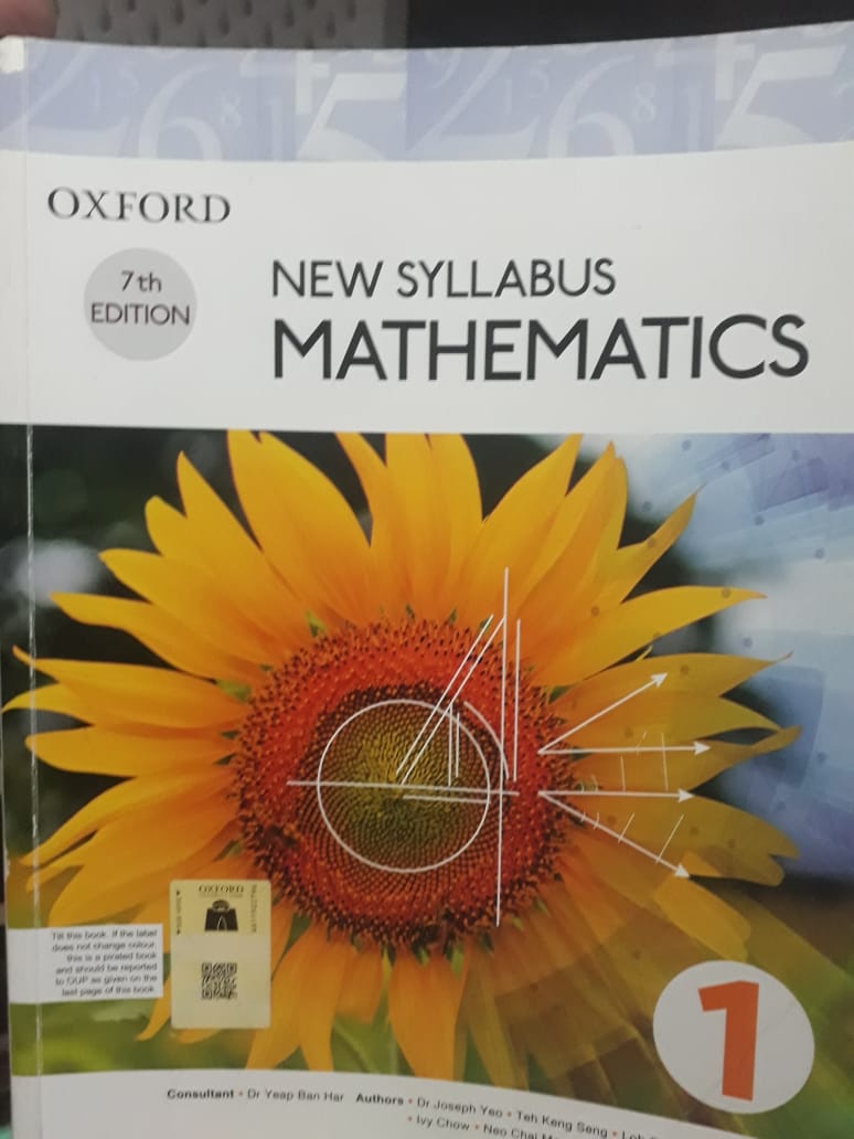 new syllabus mathematics 7th edition